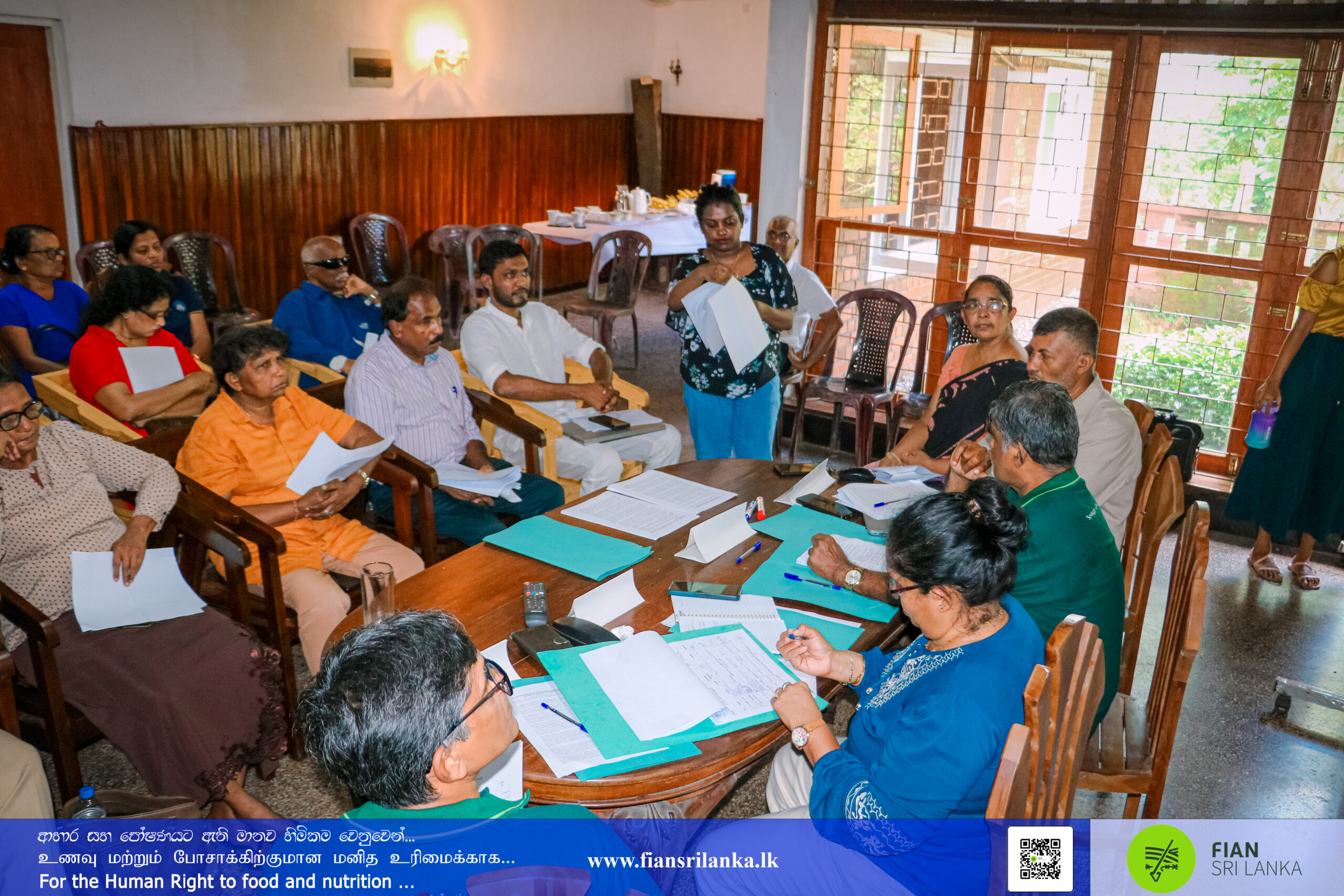 The Annual General Meeting of FIAN Sri Lanka